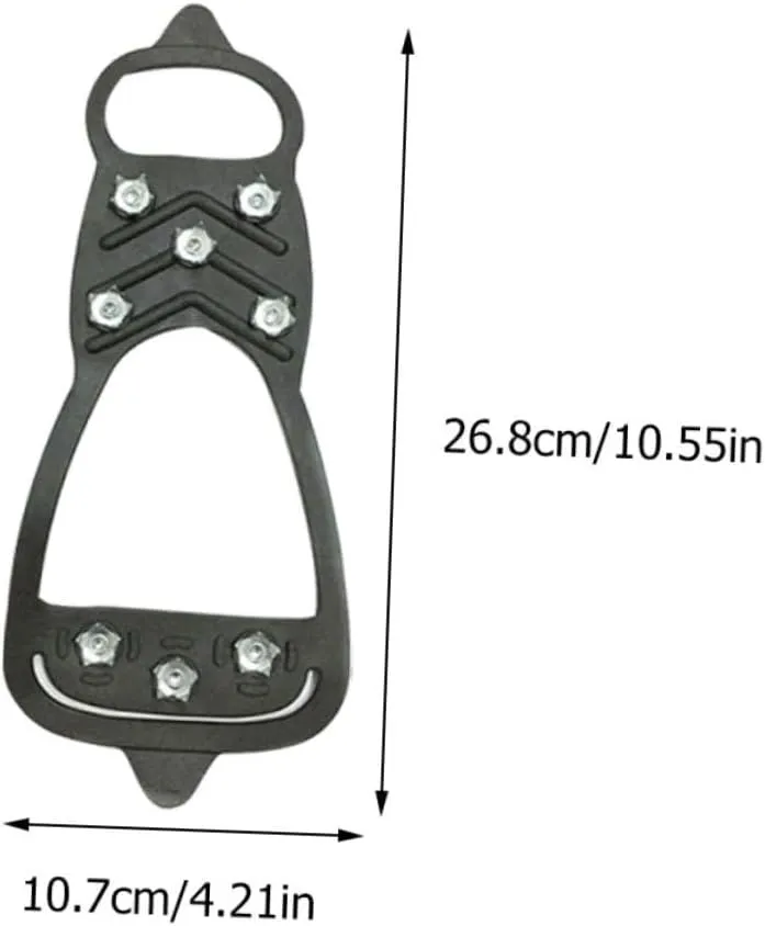 Crampon Shoe Covers Outdoor Crampons Ice Cleats Traction Snow Mountain Crampons Climbing Shoe Grips