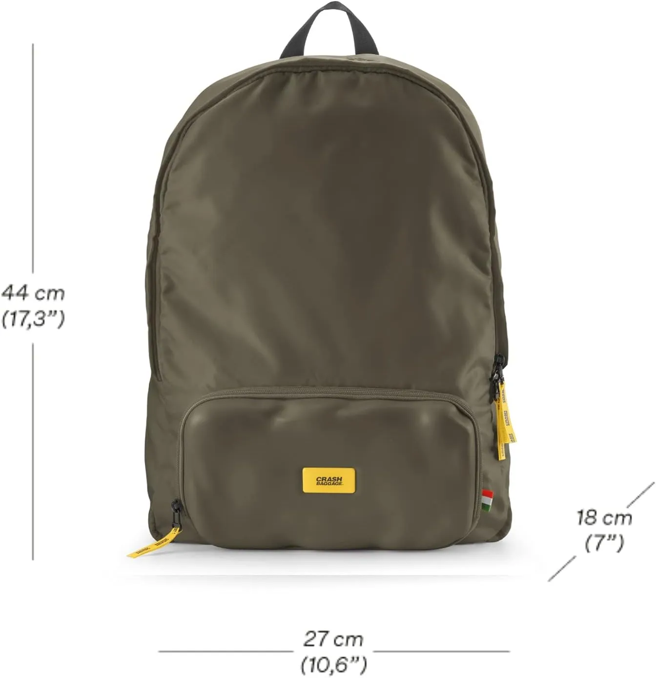 Crash Bagge Crash Not Crash Backpack Urban Style Fabric Backpack