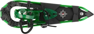 Crescent Moon Womens Backcountry Snowshoes - Leadville 29 (Green): Women's Backcountry Snowshoe with Award Winning Single Loop Pull Binding, Stainless Steel Crampons and Heel Lifts