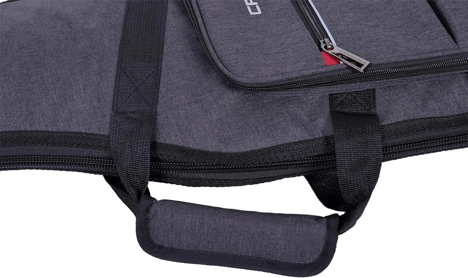 Crossrock CRSG107B Bass Guitar Bag, 10mm Padding, Backpack Available，Dark Grey (CRSG107BGR)