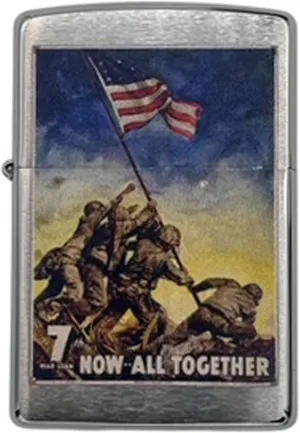 Custom Personalized Zippo U.S. Marine Corps Classic Windproof lighters - Free Engraving - Christmas, Halloween & Valentines Day Gift (Fl Silver)