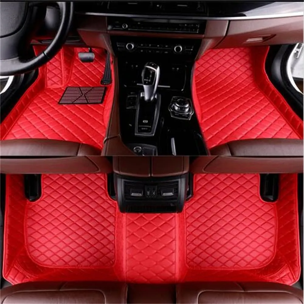 Customized Car Mats are Suitable for Borgward BX3 / 2020 Year Waterproof Lining Full Set of Environmentally Friendly Flooring (Black Blue,BX3 / 2020 Year)