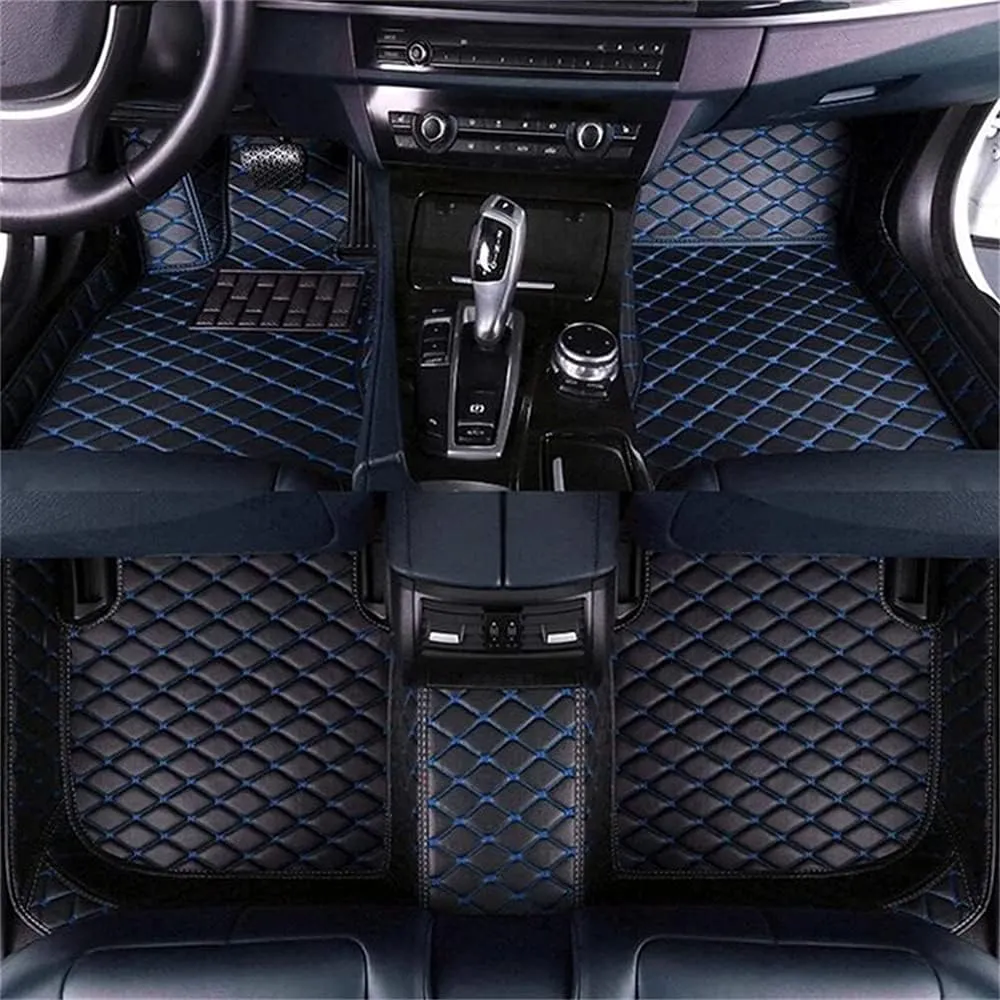 Customized Car Mats are Suitable for Borgward BX7 / 2016-2018 Year Waterproof Lining Full Set of Environmentally Friendly Flooring (Red Wine,BX7 / 6 seats/2016-2017)