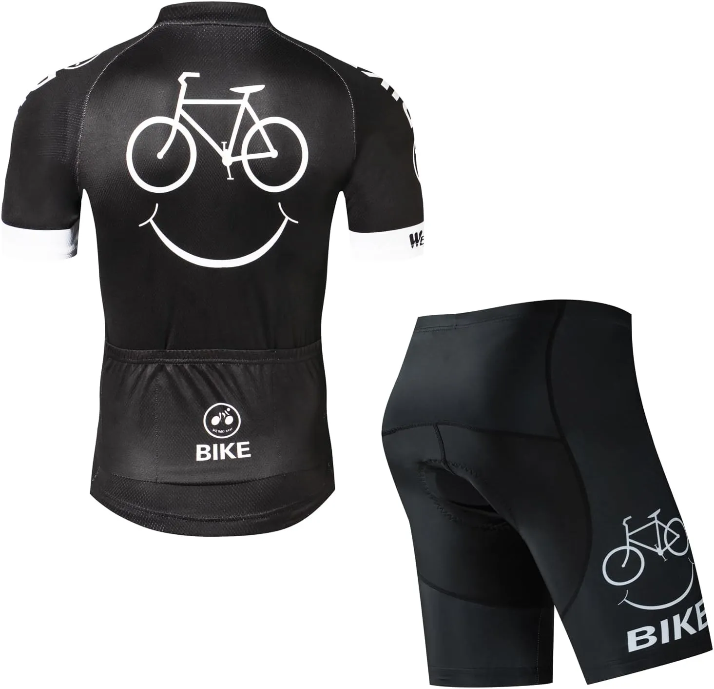Cycling Jersey 12D Gel pad Bike Shorts Set MTB Ropa Ciclismo Summer Bicycling Maillot wear