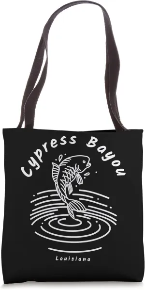 Cypress Bayou Reservoir Louisiana Tote Bag