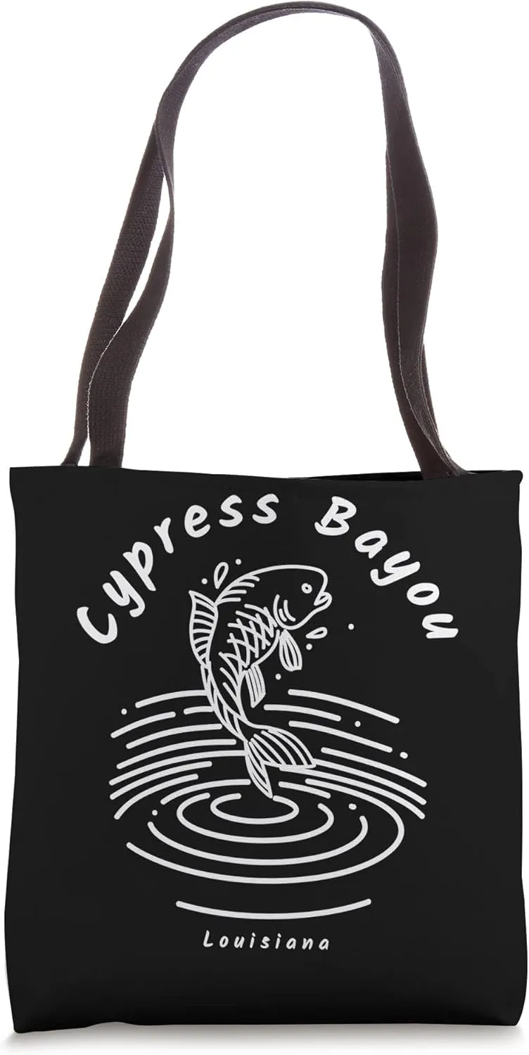 Cypress Bayou Reservoir Louisiana Tote Bag