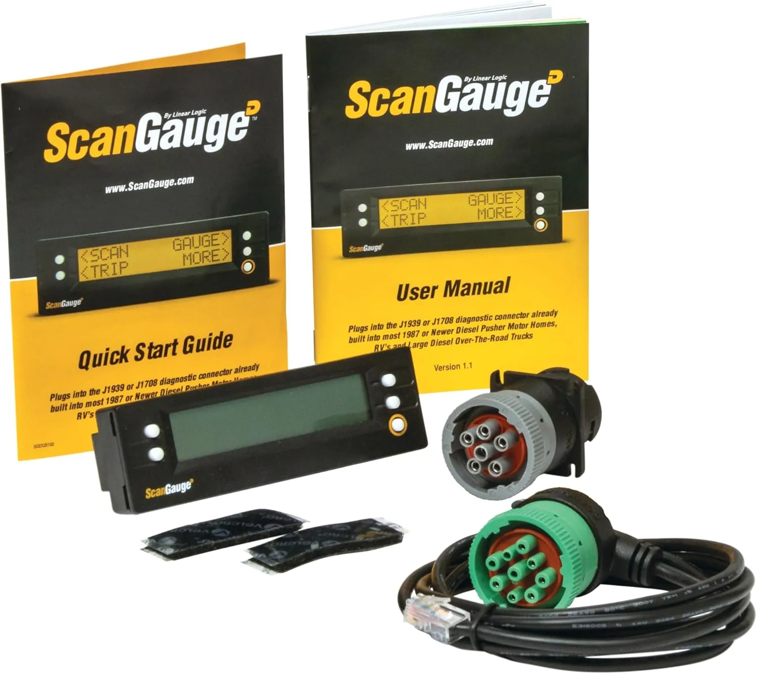D' SGDFFP J1939 (9pin) & J1708 (6pin) Vehicle Monitor
