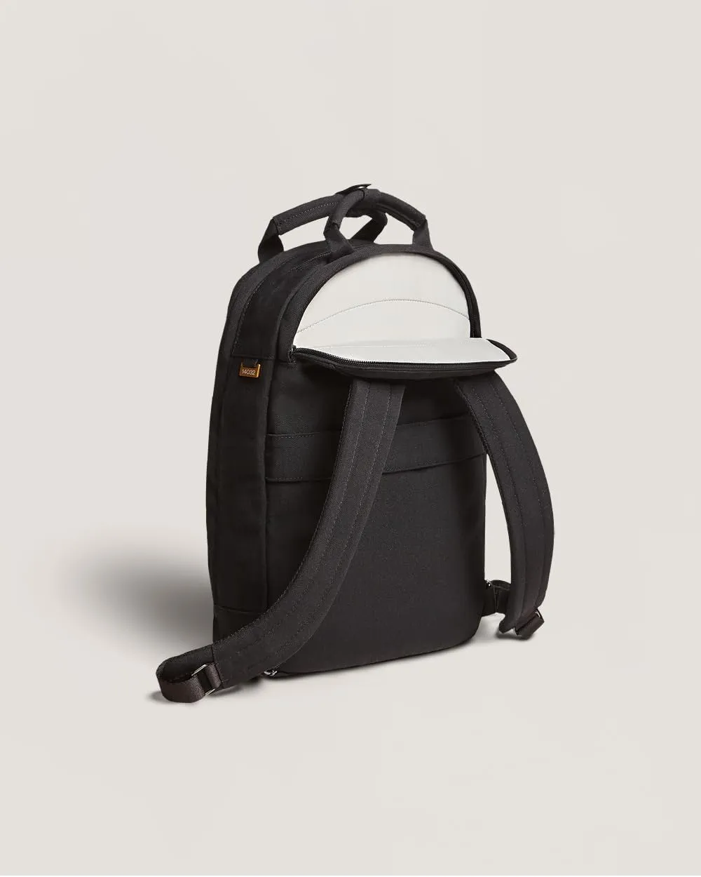 Day Owl Unisex Recycled Backpack Pro Slim 14", Laptop Nocturnal Black
