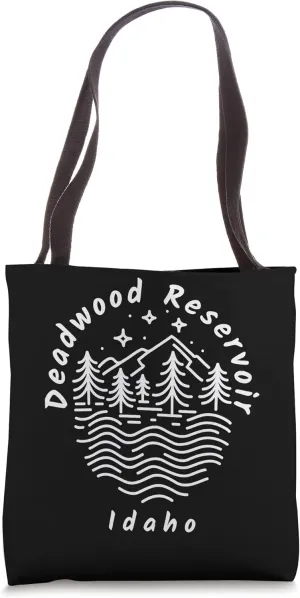 Deadwood Reservoir Idaho Tote Bag