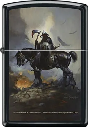 Death Dealer by Frank Frazetta Zippo Refillable Lighter