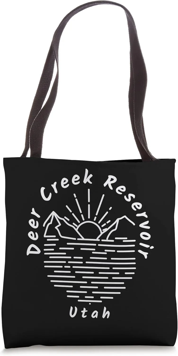 Deer Creek Reservoir Utah Tote Bag