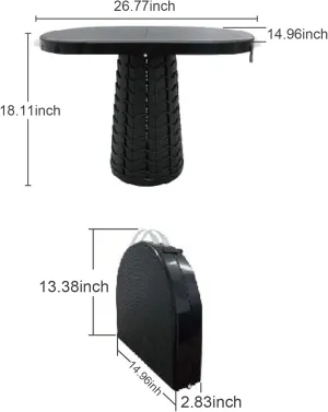 Deer's Life Small Portable Collapsible Table and Stool, Folding Telescoping Table, Fold Up Easy Yet Sturdy, Mini Camping Table for Party Kitchen Beach Travel Picnic BBQ