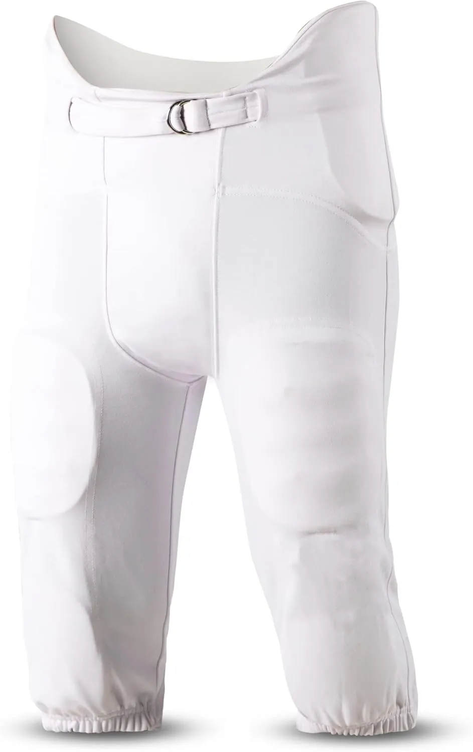 Deluxe Integrated Football Pants | 7 Padded Double Knit Practice Football Pants with Built-in Pads