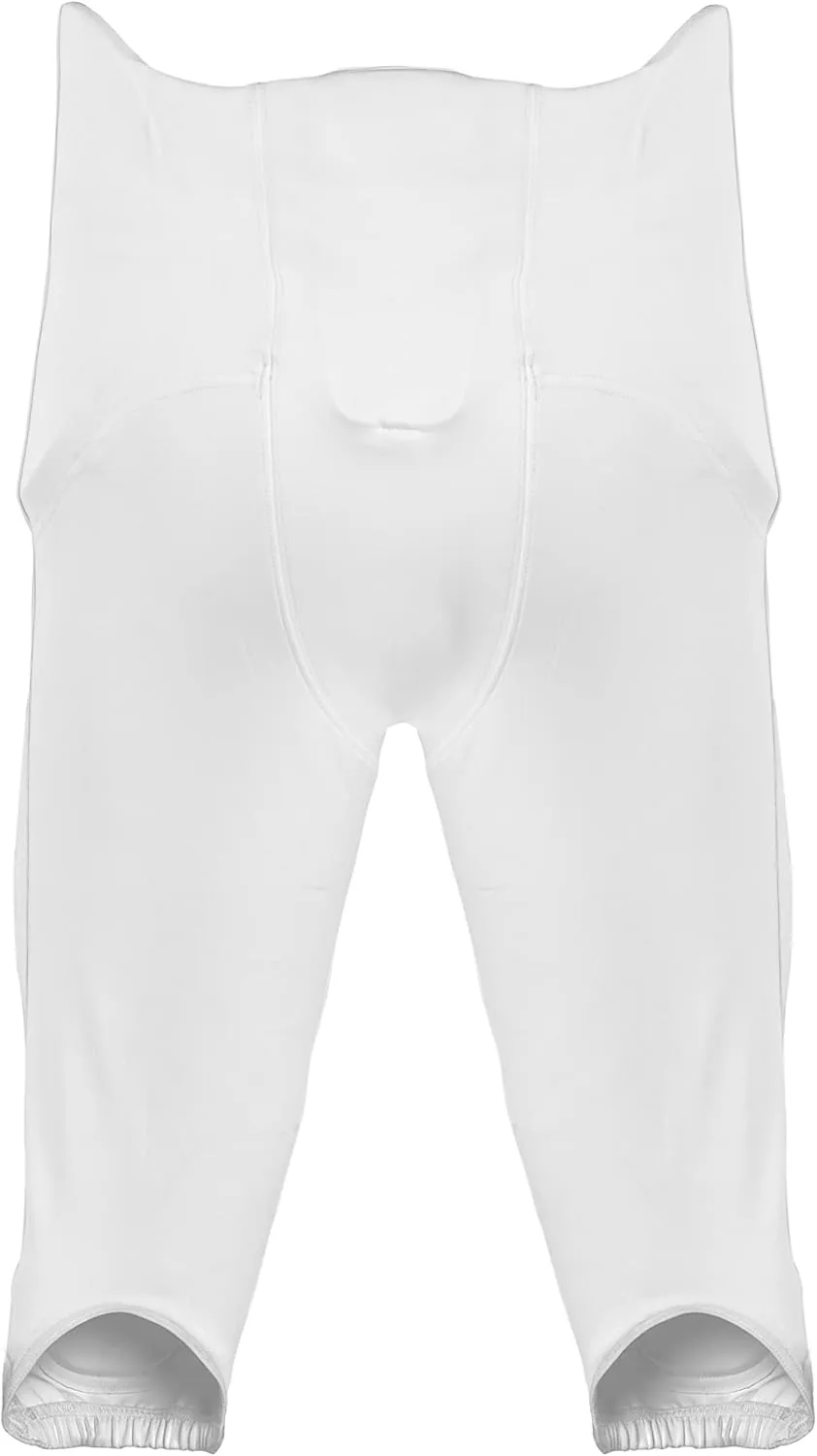 Deluxe Integrated Football Pants | 7 Padded Double Knit Practice Football Pants with Built-in Pads