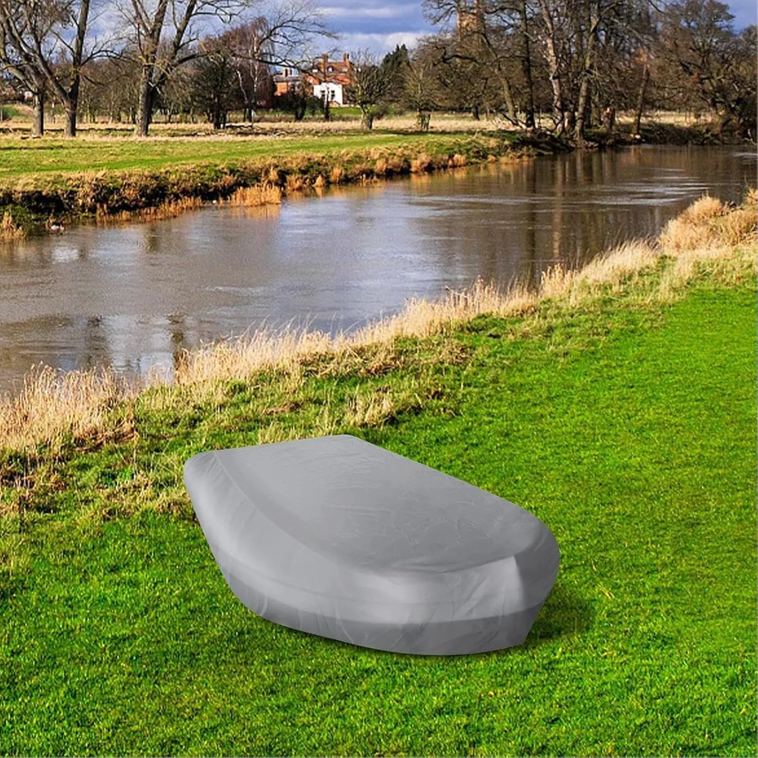 Dinghy Covers 7 Sizes Boats Covers UV Resistant Dinghy Covers for Small Inflatable and Rigid Inflatable Boats,520 * 210 * 46cm