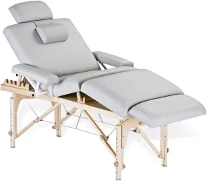 EarthLite 684 Calistoga Portable Salon Table Color: Marie's Beige