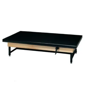 Economy Hi-Lo Manual Crank Mat Table – 3' x 7' x 2'' Top