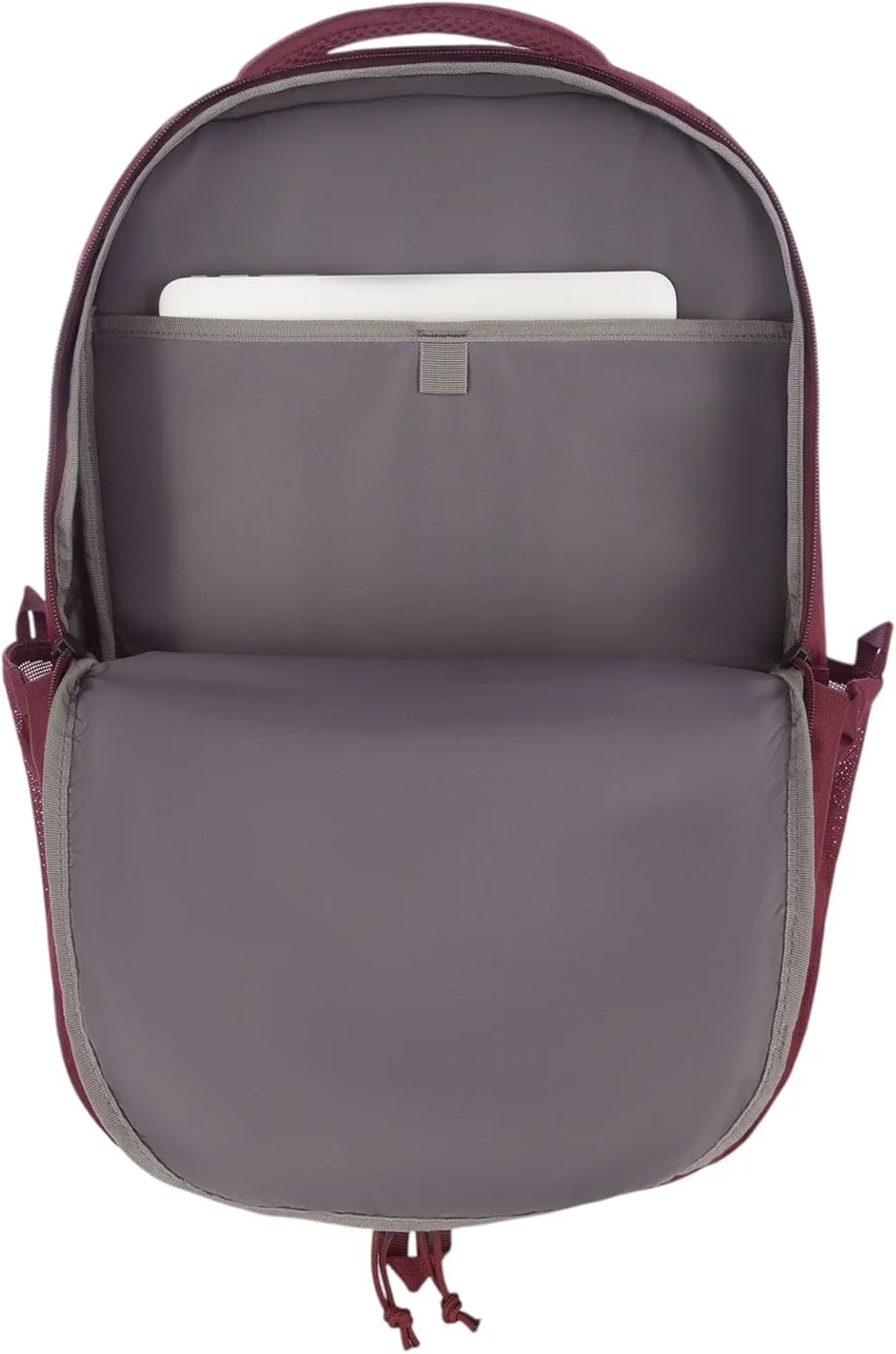 Eddie Bauer Trail Ends Backpack 28L | Laptop Sleeve | EDC | Work | Commuting | Side Pockets | Padded Shoulder | Mesh Back, Black Cherry
