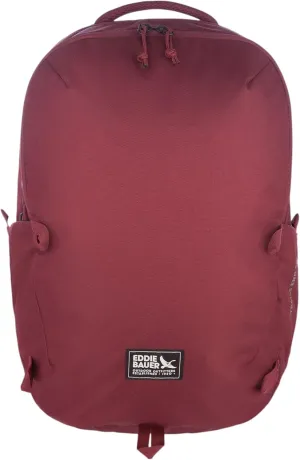 Eddie Bauer Trail Ends Backpack 28L | Laptop Sleeve | EDC | Work | Commuting | Side Pockets | Padded Shoulder | Mesh Back, Black Cherry