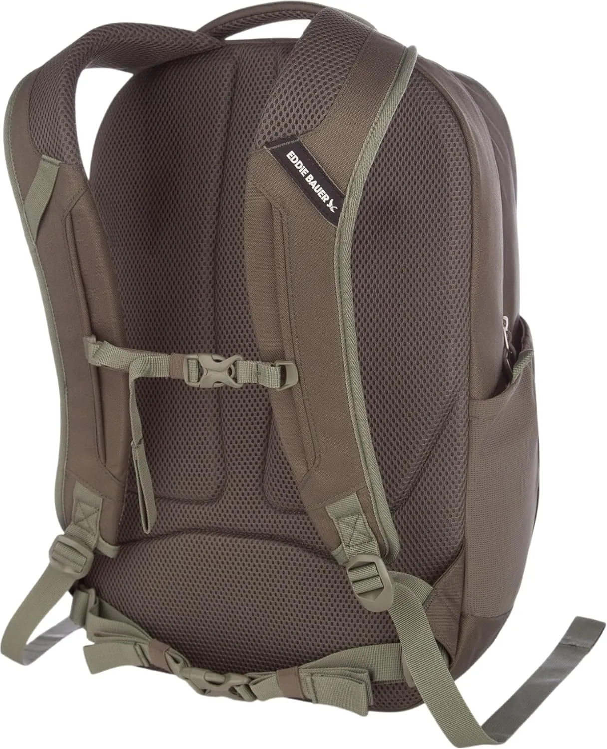 Eddie Bauer Trail Ends Backpack 28L | Laptop Sleeve | EDC | Work | Commuting | Side Pockets | Padded Shoulder | Mesh Back, Spruce