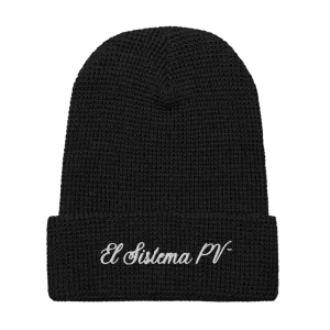 El Sistema PV Waffle beanie