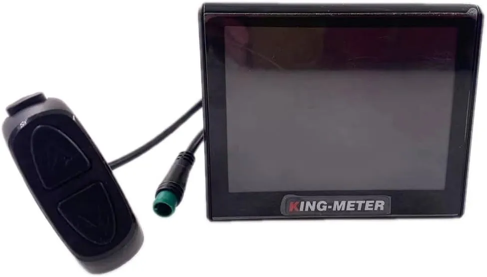 Electric Bike LCD Display Meter KING-METER K5242 Ebike Display Conversion Kit LCD Display with 5-Pin Male Waterproof Connector