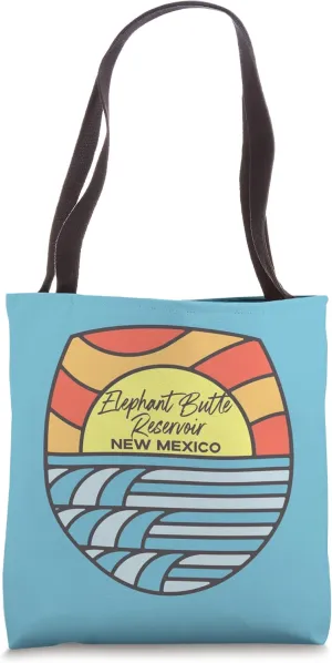 Elephant Butte Reservoir Lake New Mexico NM Souvenir Tote Bag