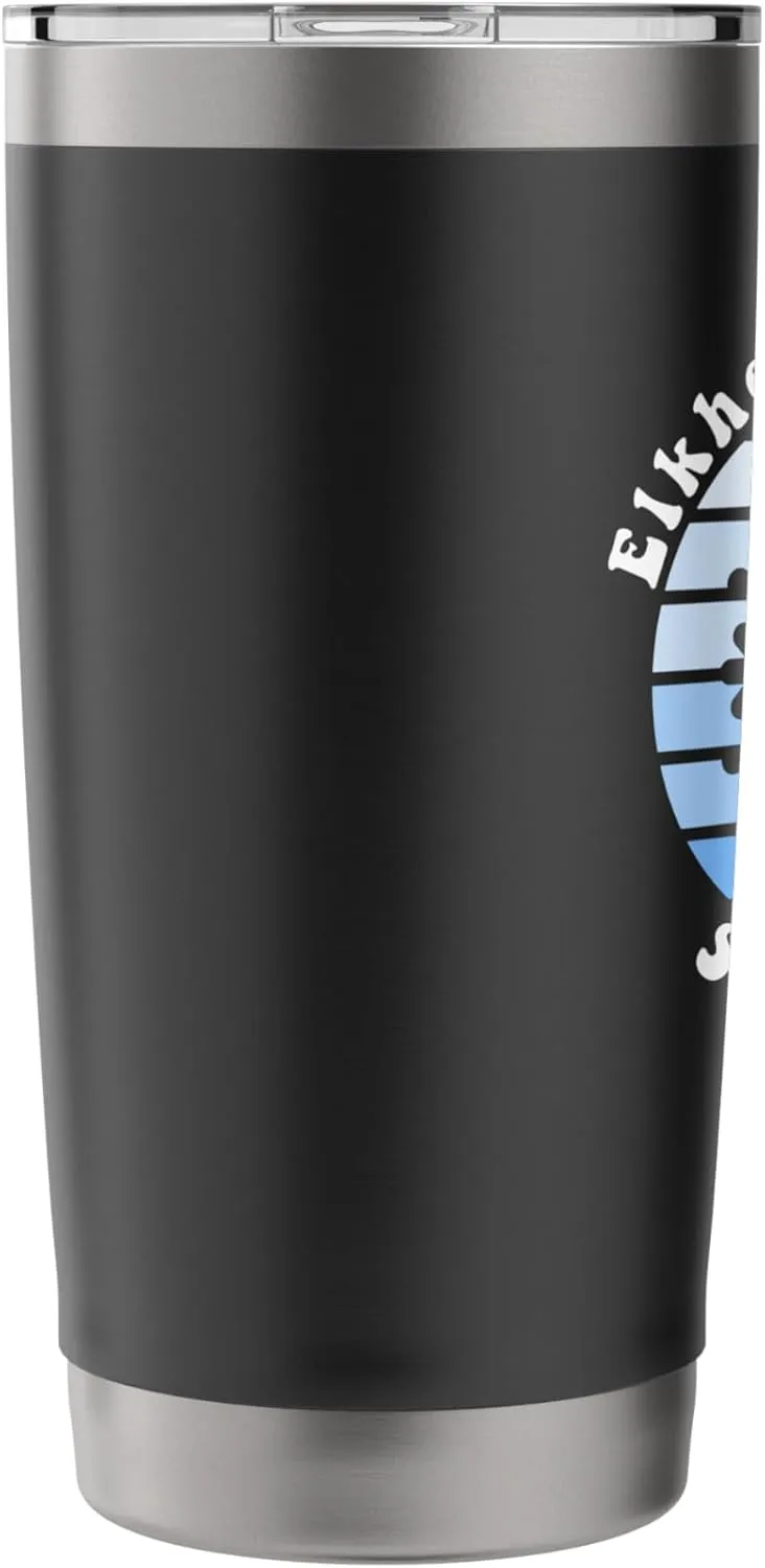 Elkhead Reservoir State Park Colorado Snowflake Christmas Stainless Steel Insulated Tumbler