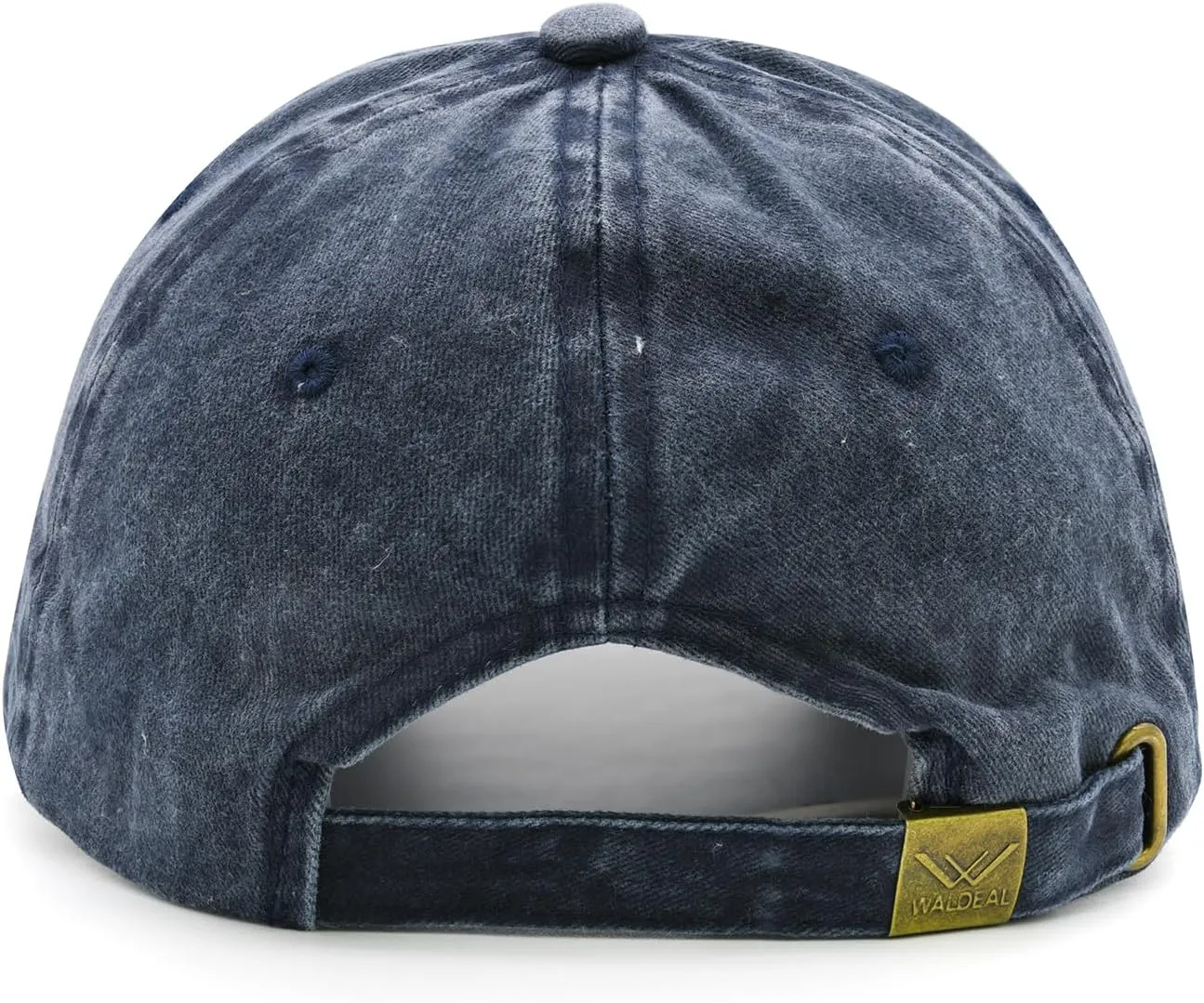 Embroidered Camping Hair Don't Care Hat Adjustable Washed Baseball Cap for Women Men