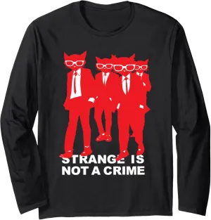Emily The Strange Strange Is Not A Crime Long Sleeve T-Shirt