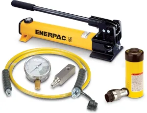 Enerpac SCR-154H Single Acting Cylinder Pump Set RC-154 Cylinder with P-392 Hand Pump
