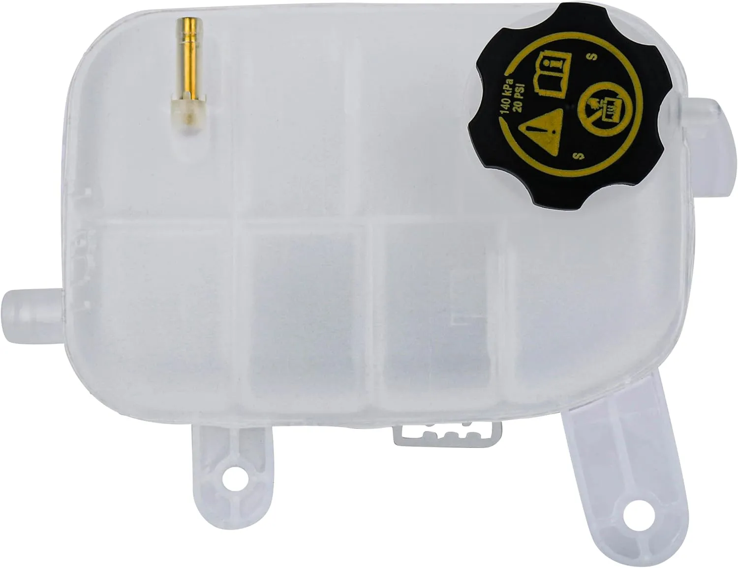 Engine Coolant Reservoir Radiator Expansion Tank(with Cap). Replaces Part # 603-955,95269001, 95201979.Compatible With 2013 - 2021 Buick Encore 1.4L, Chevy Tracker Trax 1.4L 1.8L