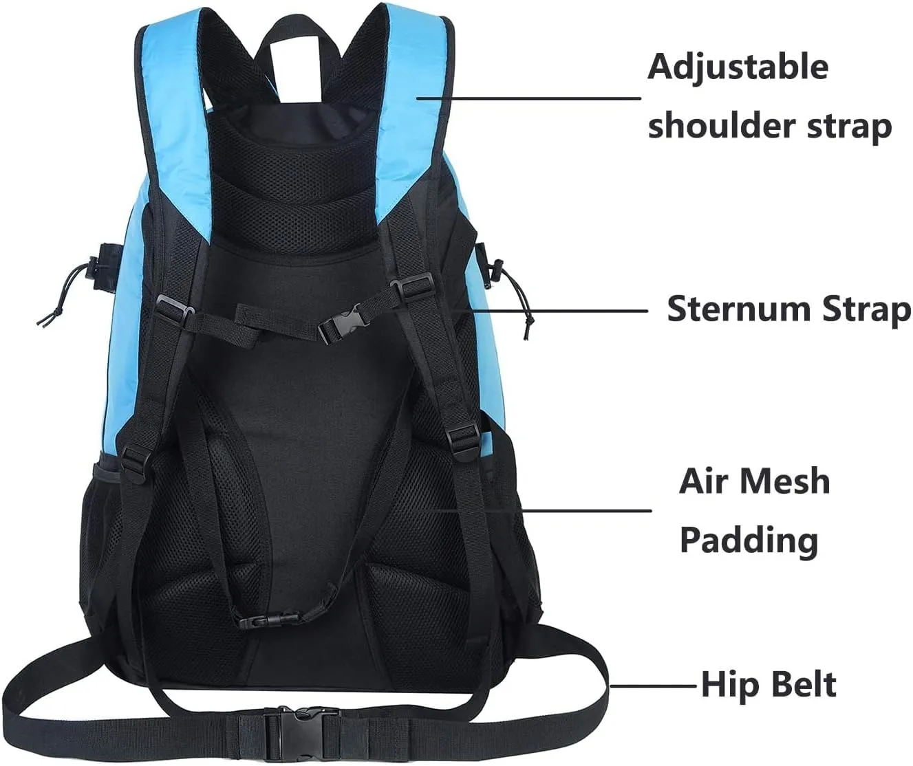 Extra Large Lacrosse Bag Backpack-20/23 Inch Lacrosse Backpack Holds All Lacrosse or Field Hockey Equipment-Two Stick Holders and Separate Cleats Compartment