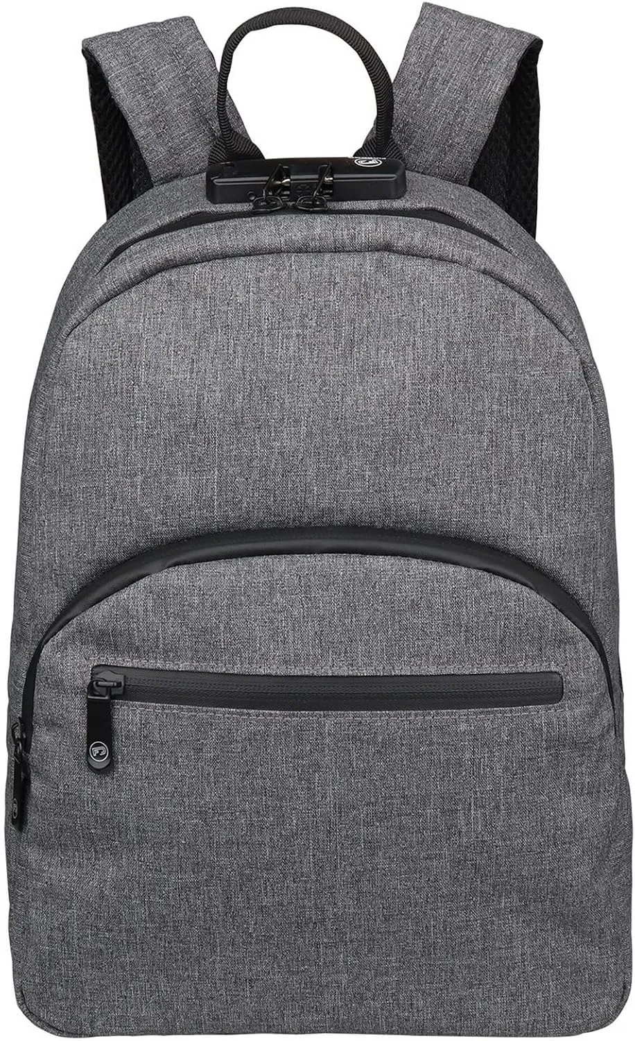 FIREDOG Mini Smell Proof Backpack with Lock, Smell Proof Bag for Men Women Travel (Grey)