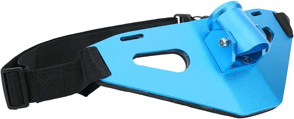 Fishing Fighting Belt, Aluminium Alloy Adjustable Fishing Fighting Belt Stand Up Gimbal Padded Fish Rod Holder