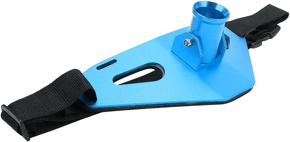 Fishing Fighting Belt, Aluminium Alloy Adjustable Fishing Fighting Belt Stand Up Gimbal Padded Fish Rod Holder