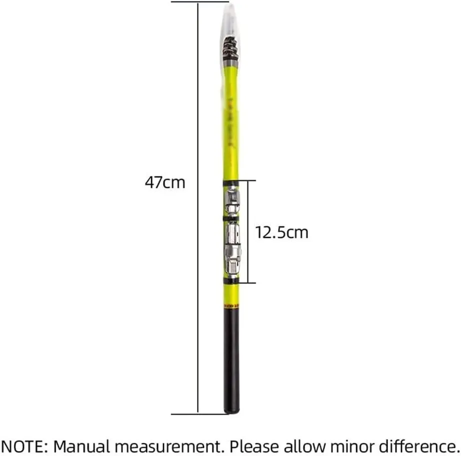Fishing Poles Telescopic Rock Fishing Rod 3.0M Carbon Fiber Mini Travel Ultra Light Fishing Rod Telescopic Fishing Rod(White)