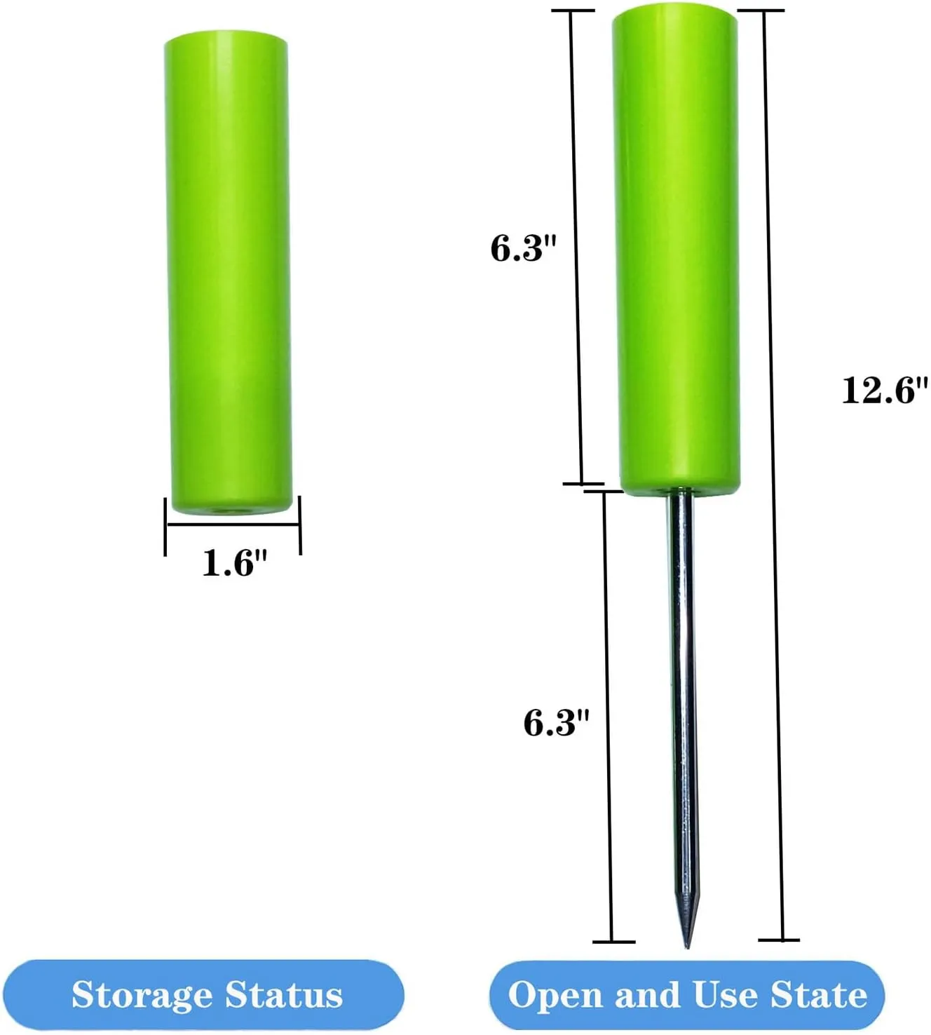 Fishing Rod Holders for Bank Fishing,Bank Fishing Rod Rack Stand,Fishing Pole Holders Ground, with Copper Fishing Rod Alarm Bell