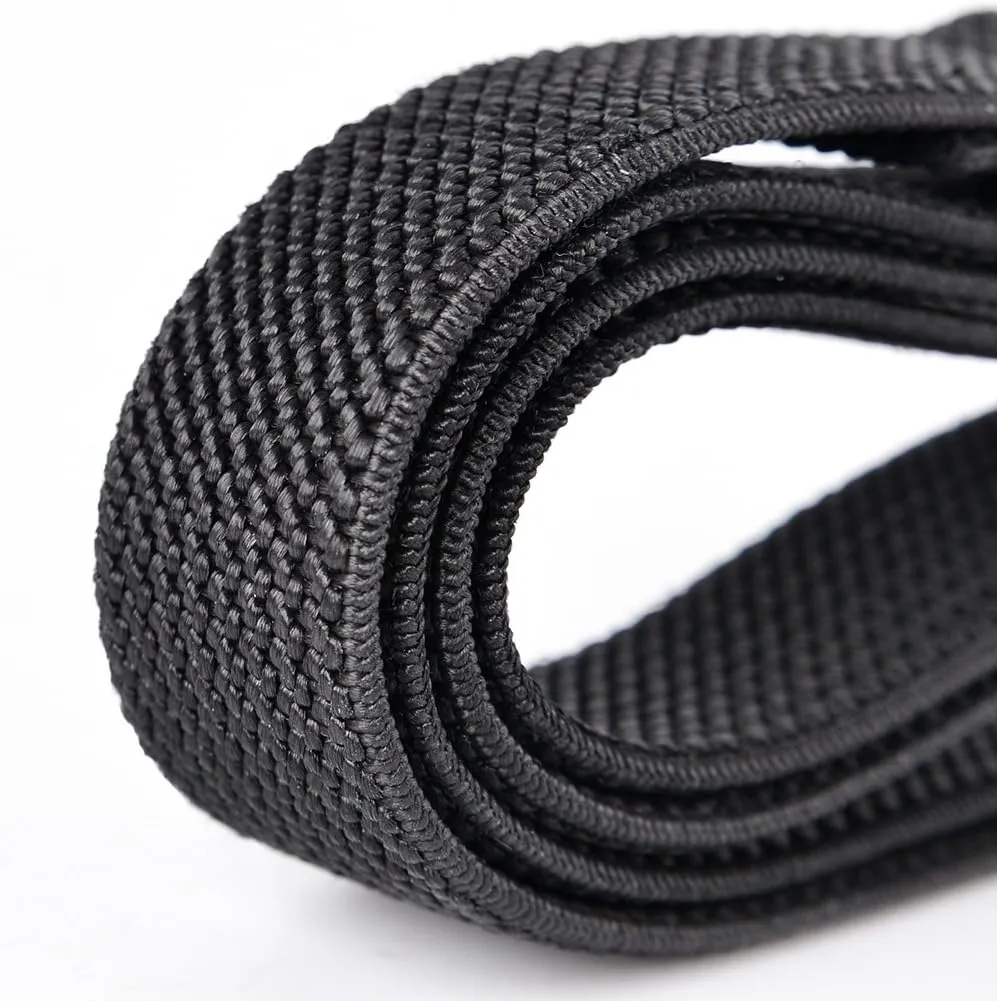 Flat Bungee Cord with Hooks Adjustable Fits Size (Black, ADJ 48 inches)