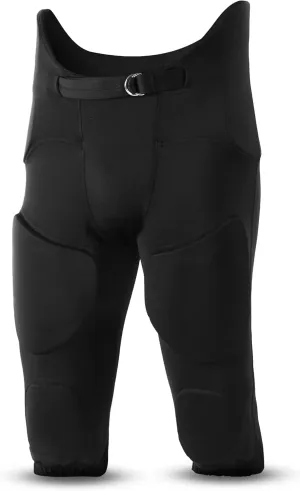 Flex Adult Integrated Football Pants | 7 Padded Practice Football Pants with Built-in Pads