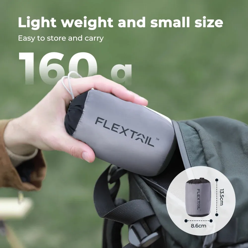 FLEXTAILGEAR Inflatable Camping Pillow Compact Travel Cushion
