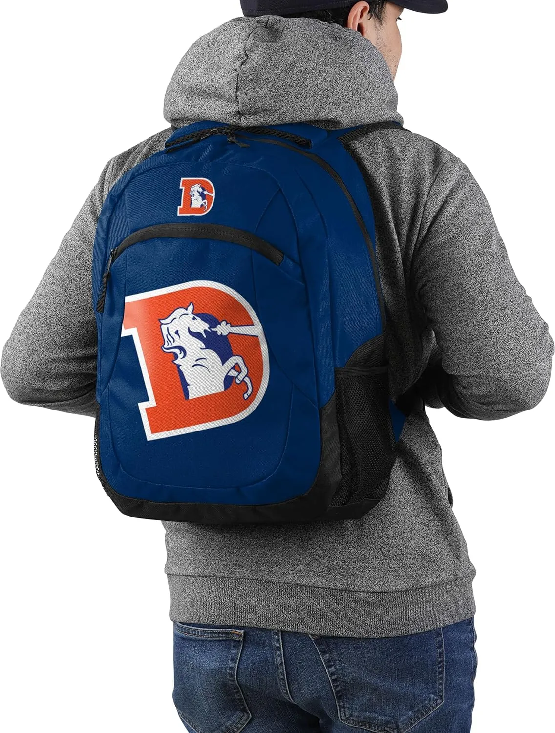 FOCO NFL Team Logo Action Backpack, Retro, One Size