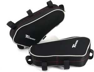 For YAMAHA TENERE 700 Tenere700 XTZ 700 T700 2019 - Motorcycle Frame Crash Bars Waterproof Bag Repair Tool Placement Bag, Black