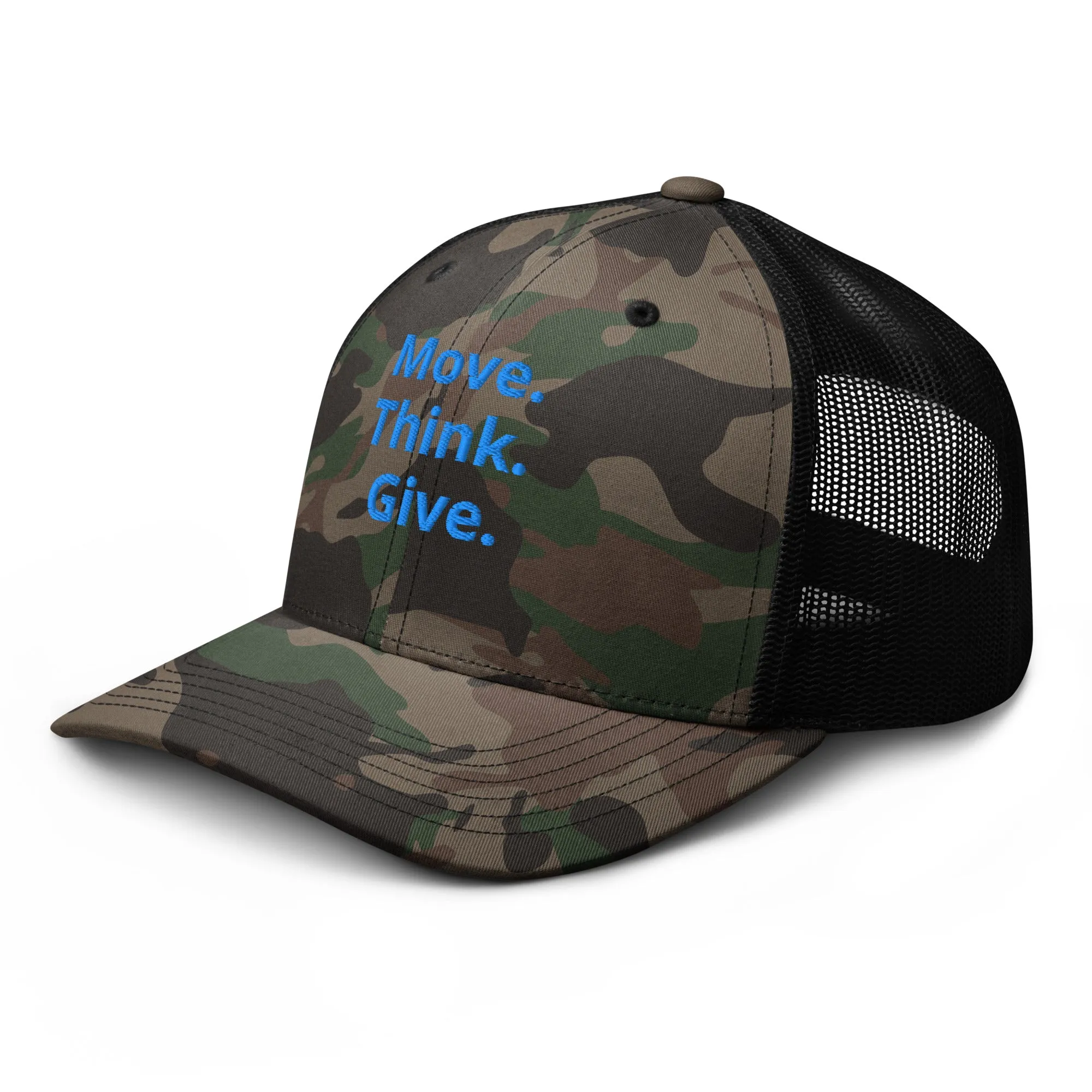Forward Hat Co - Move. Think. Give. - Camo/Blue