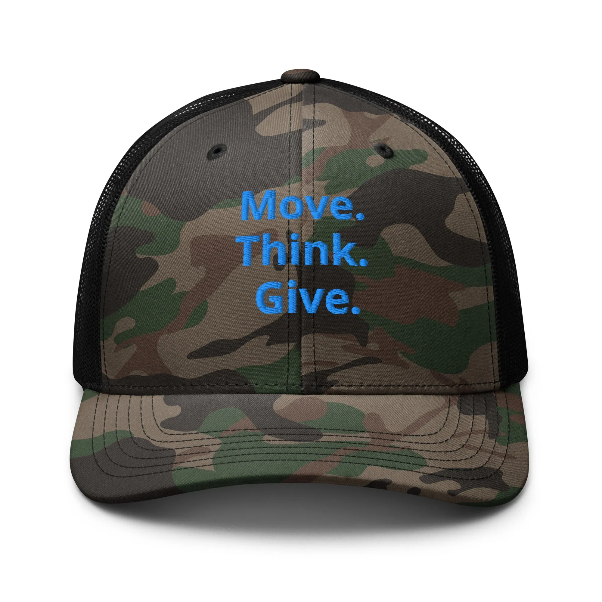 Forward Hat Co - Move. Think. Give. - Camo/Blue