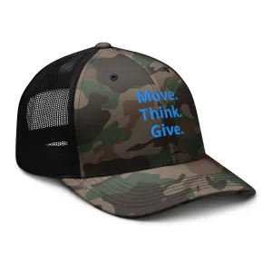Forward Hat Co - Move. Think. Give. - Camo/Blue