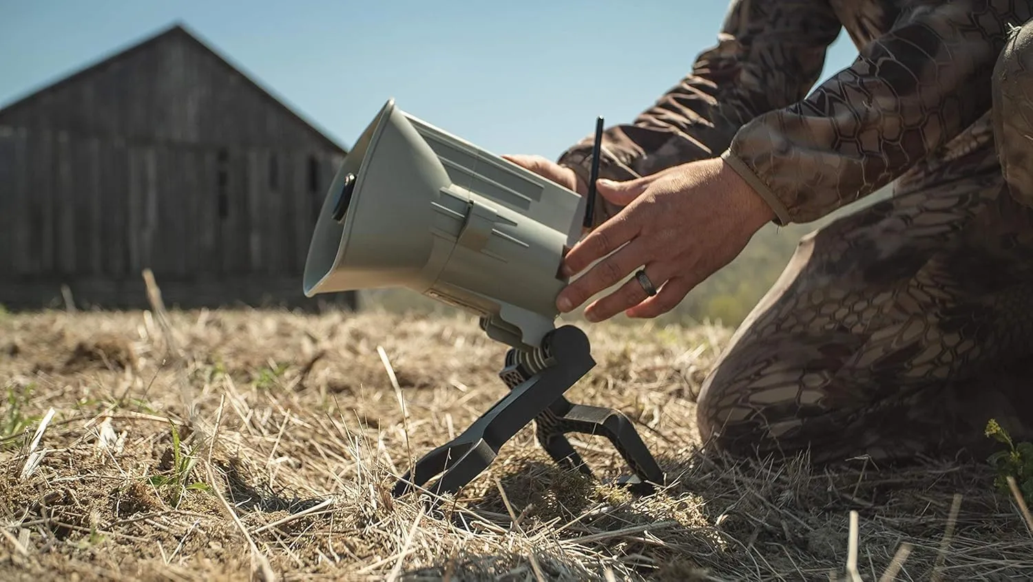 FOXPRO Electronic Predator Call - X Series - Coyote Call - Fox Call - Hog Call and More - Remote Operated and Programmable - American Made