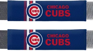 Fremont Die MLB Chicago Cubs Rally DesignAuto Seat Belt Pads, Team Colors, One Size