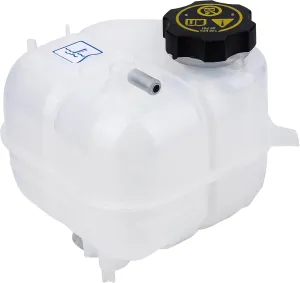 Front Engine Coolant Reservoir Tank(with Cap). Replaces Part # 603-838,68102155AB, 68249136AA.Compatible with Jeep Cherokee 2014-2018,Chrysler 200 2015-2017.
