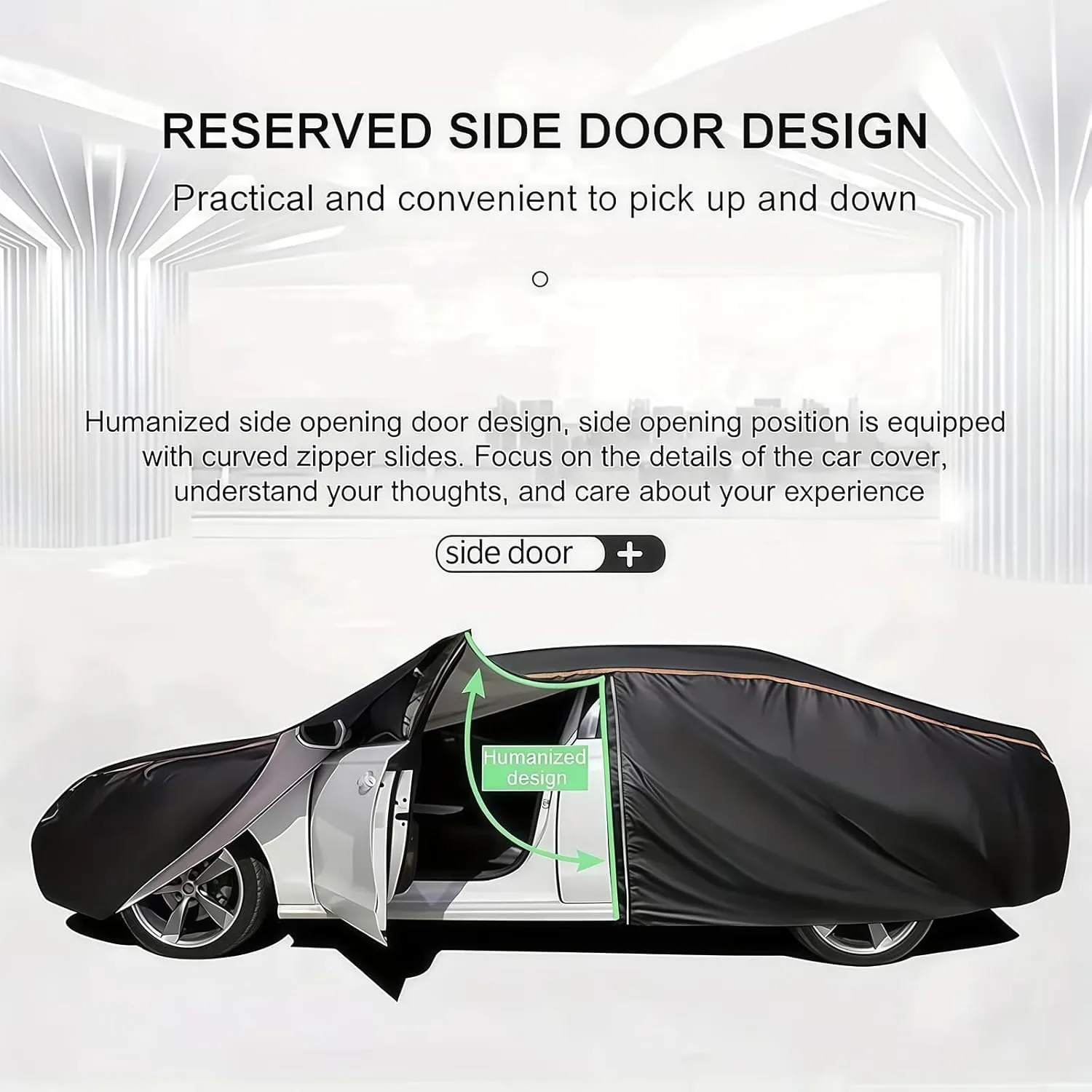 Full Car Covers for Ligier Cargo,Indoor Outdoor Car Garage Cover Waterproof Windproof UV Resistant Tear-Resistant Vehicle Specific Top Roof Protector